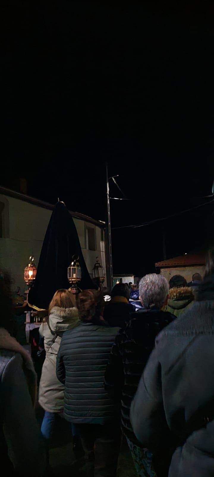 procesión en Ferreras de Arriba. Imagen CEDIDA