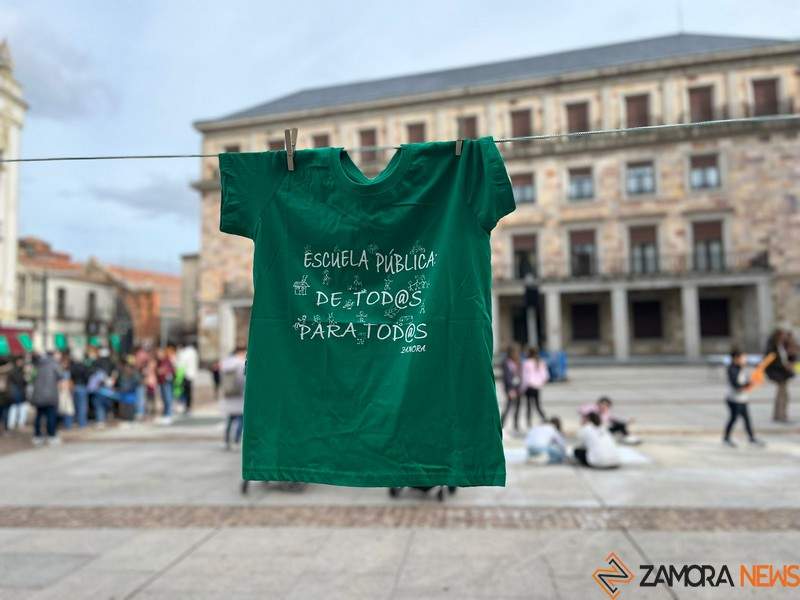 Zamora en apoyo a la educación pública