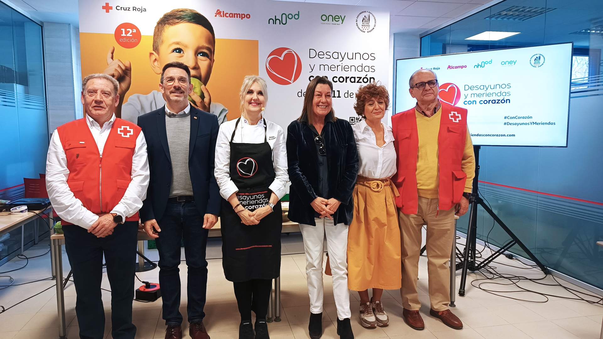 Presentación campaña 'Desayunos y meriendas Con Corazón'