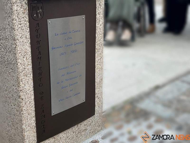 Zamora rinde homenaje a Jerónimo Aguado (1)