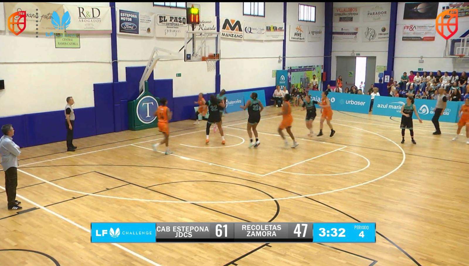 Jornada 29 entre el CAB Estepona y el Recoletas Zamora dentro de la liga LF Challenge