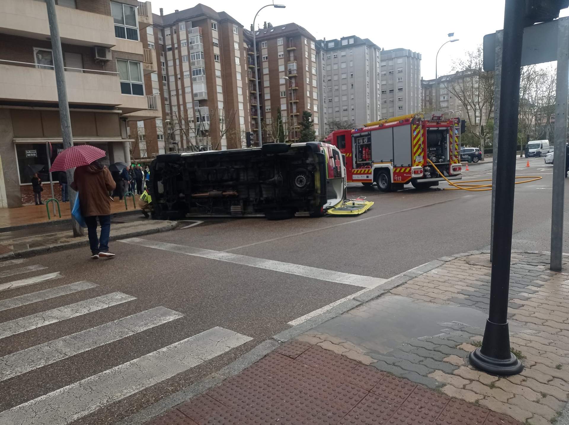 ambulacia vuelca