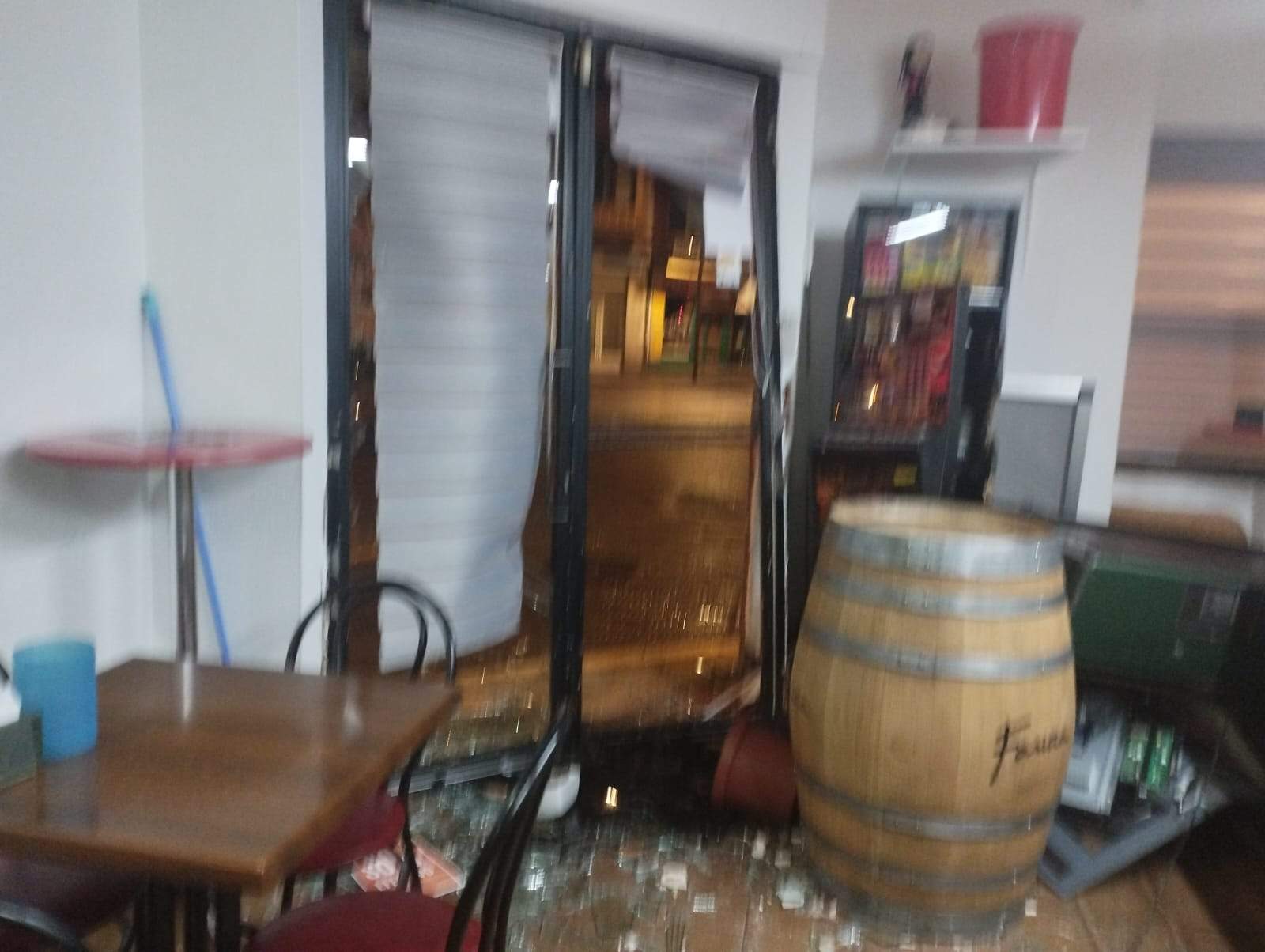 asalto en el Bar Canoa de Zamora. IMAGEN CEDIDA
