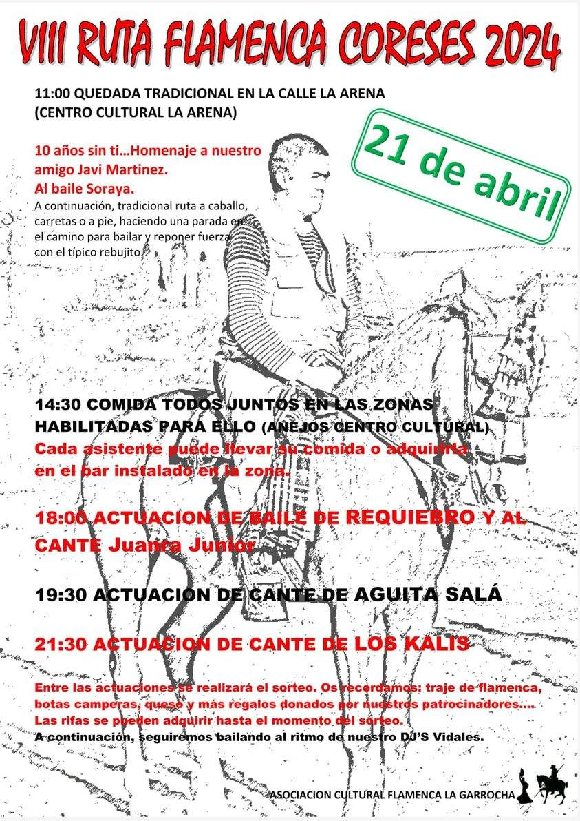 ruta flamenca Coreses
