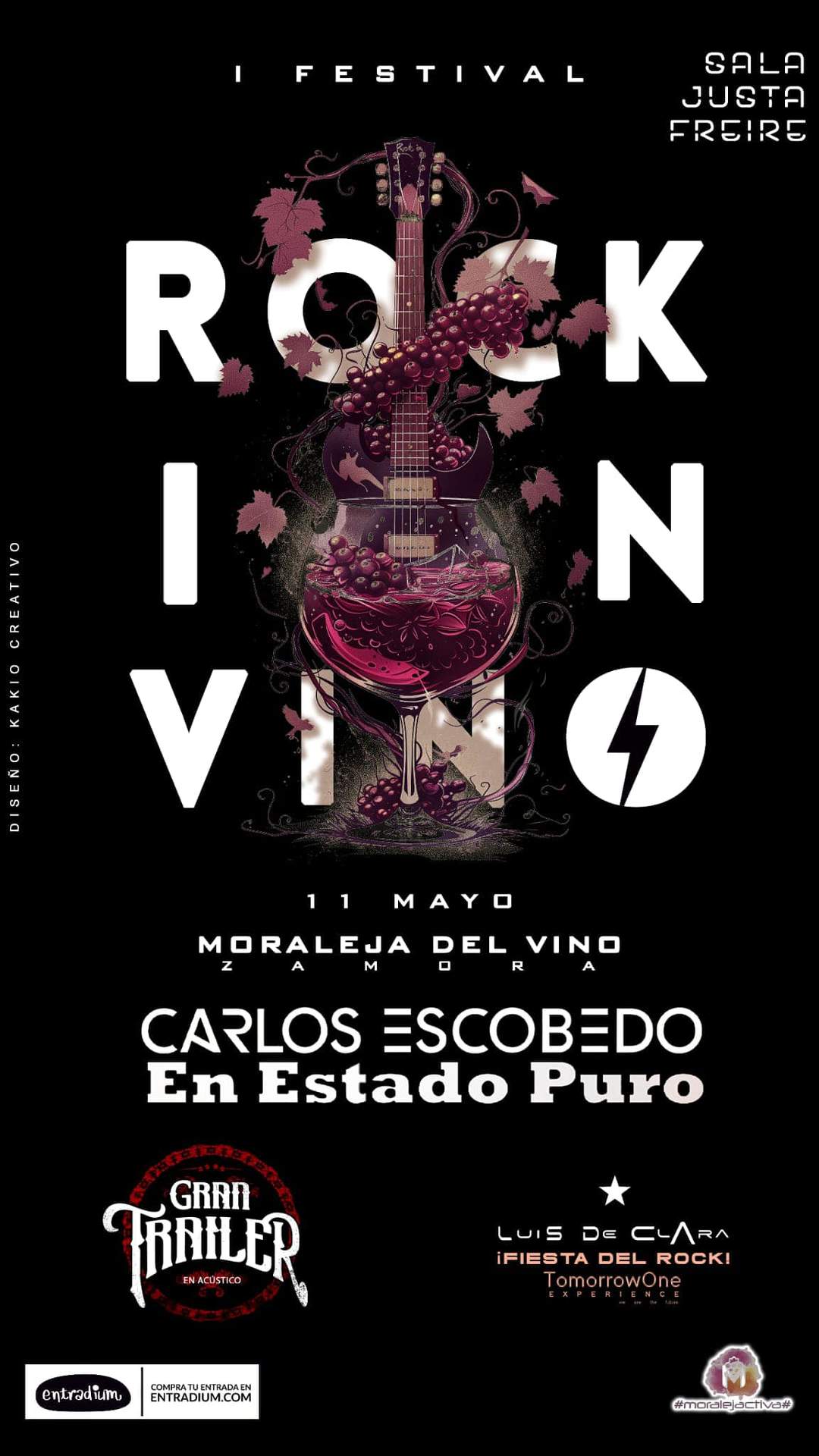 Cartel de Rock in Vino