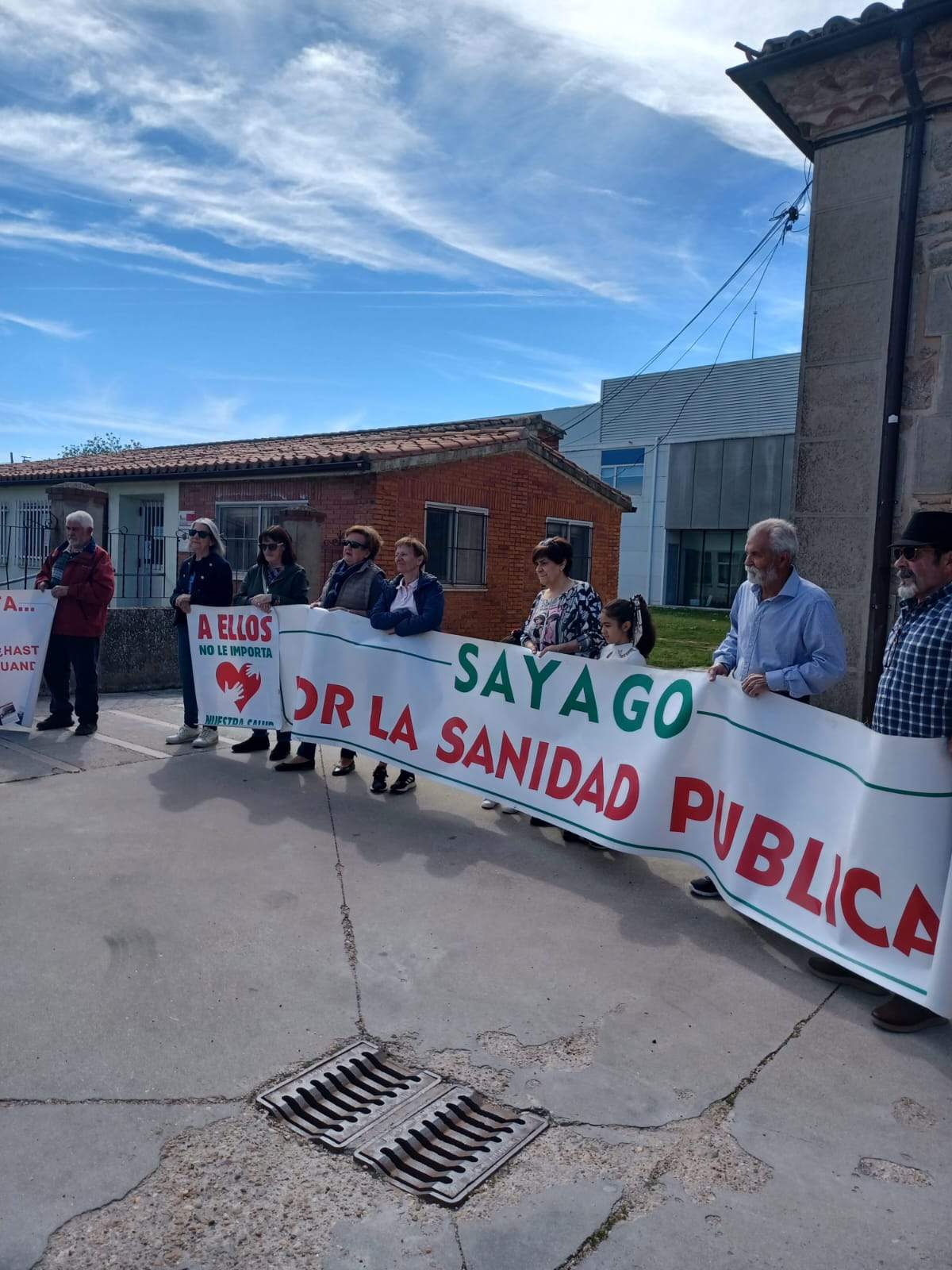 Concentración en Sayago. Imagen cedida