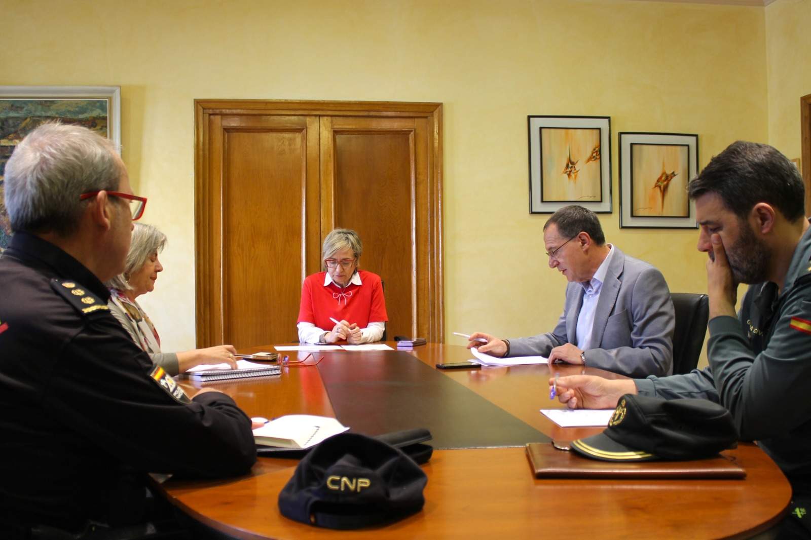 Reunión de coordinación semanal entre la Subdelegación del Gobierno en Zamora y las Fuerzas y Cuerpos de Seguridad del Estado
