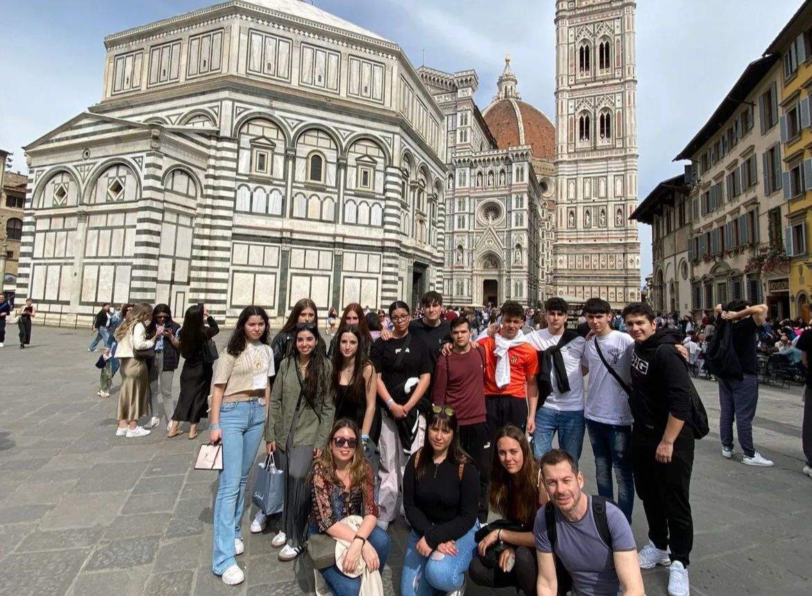 viaje a Italia de los alumnos del IES Los Valles
