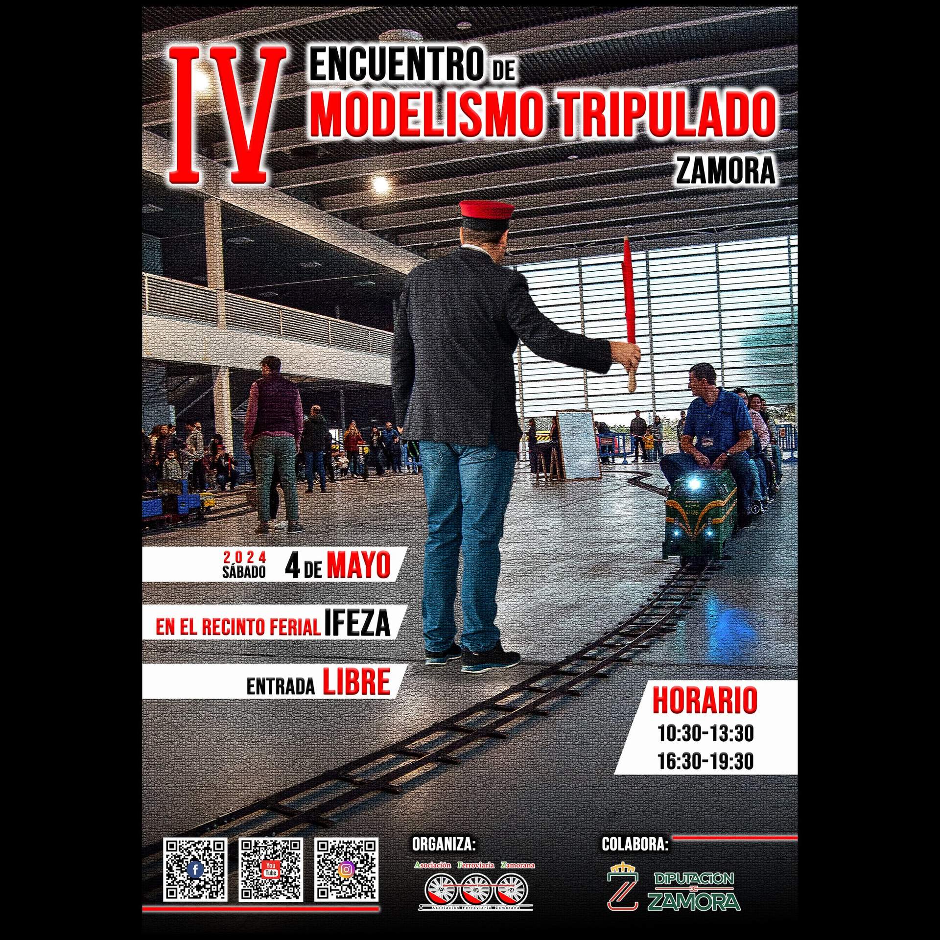Cartel del IV Encuentro de Modelismo Tripulado