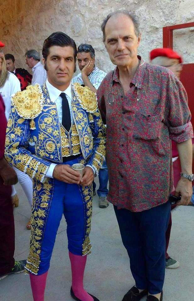 Enrique Crespo junto a Morante en Zamora. Fotografía: CEDIDA