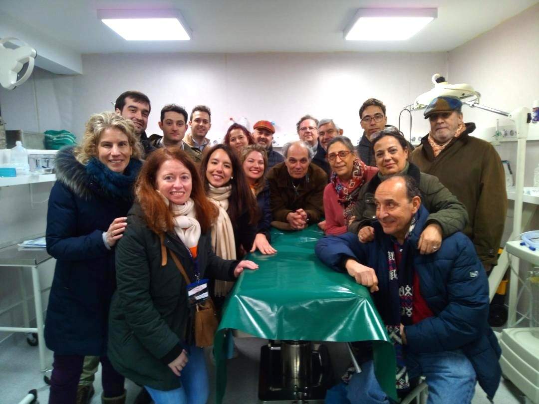 Equipo Médico y estudiantes y residentes de Ciudad Rodrigo 2024. Fotografía: CEDIDA