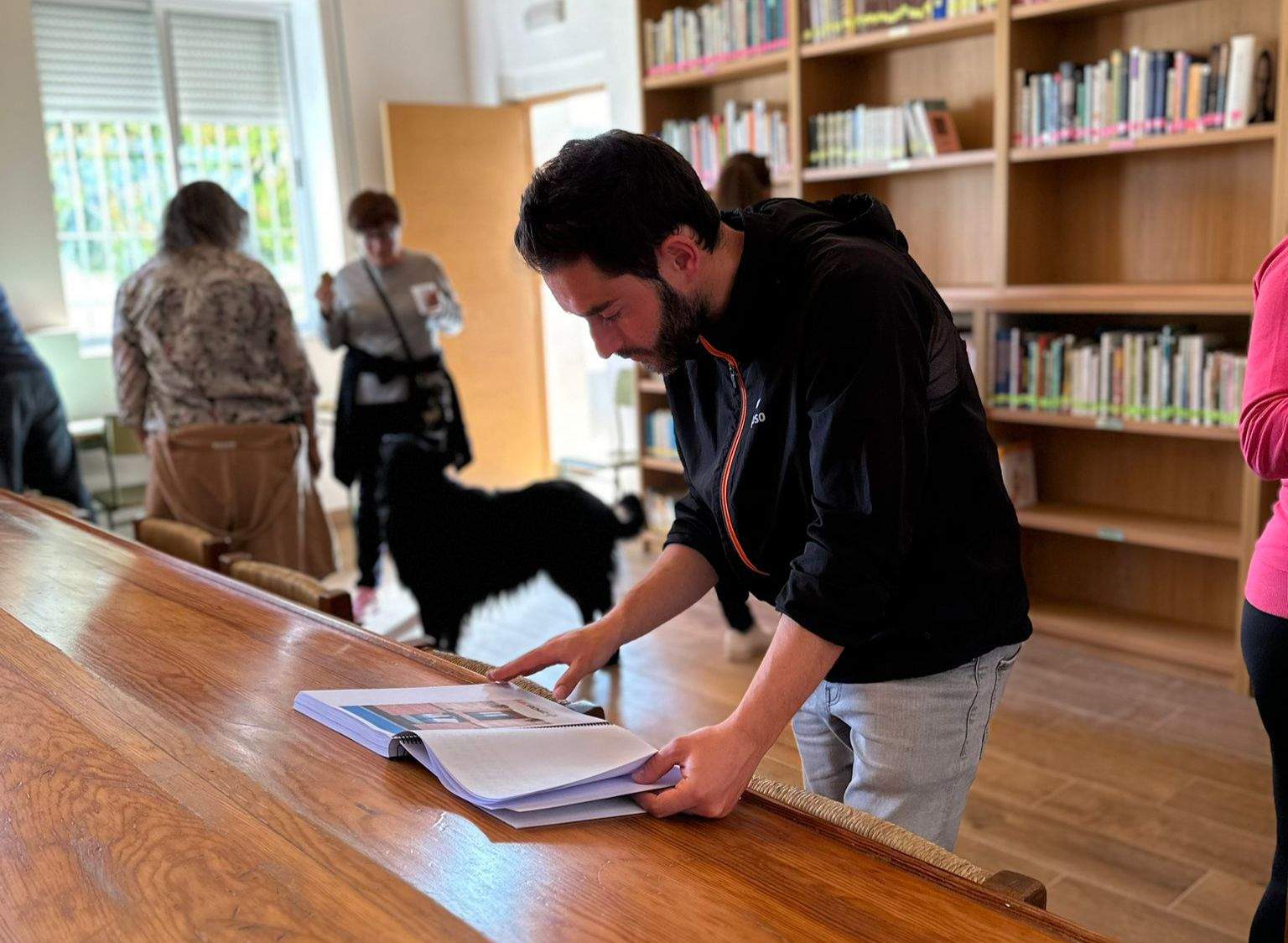 Apertura de la biblioteca en Granja de Moreruela. Imagen cedida (3)