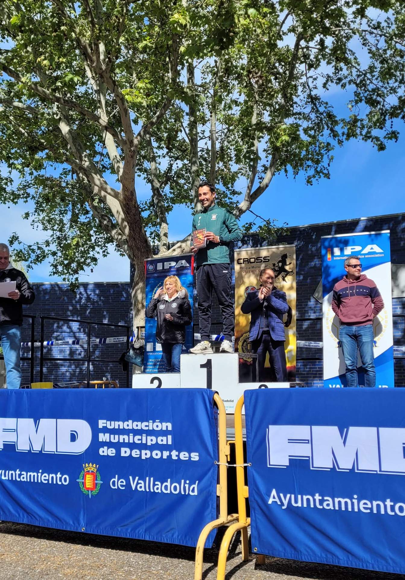 Mario Gusurreta 1º Master A, Cross de la Policia