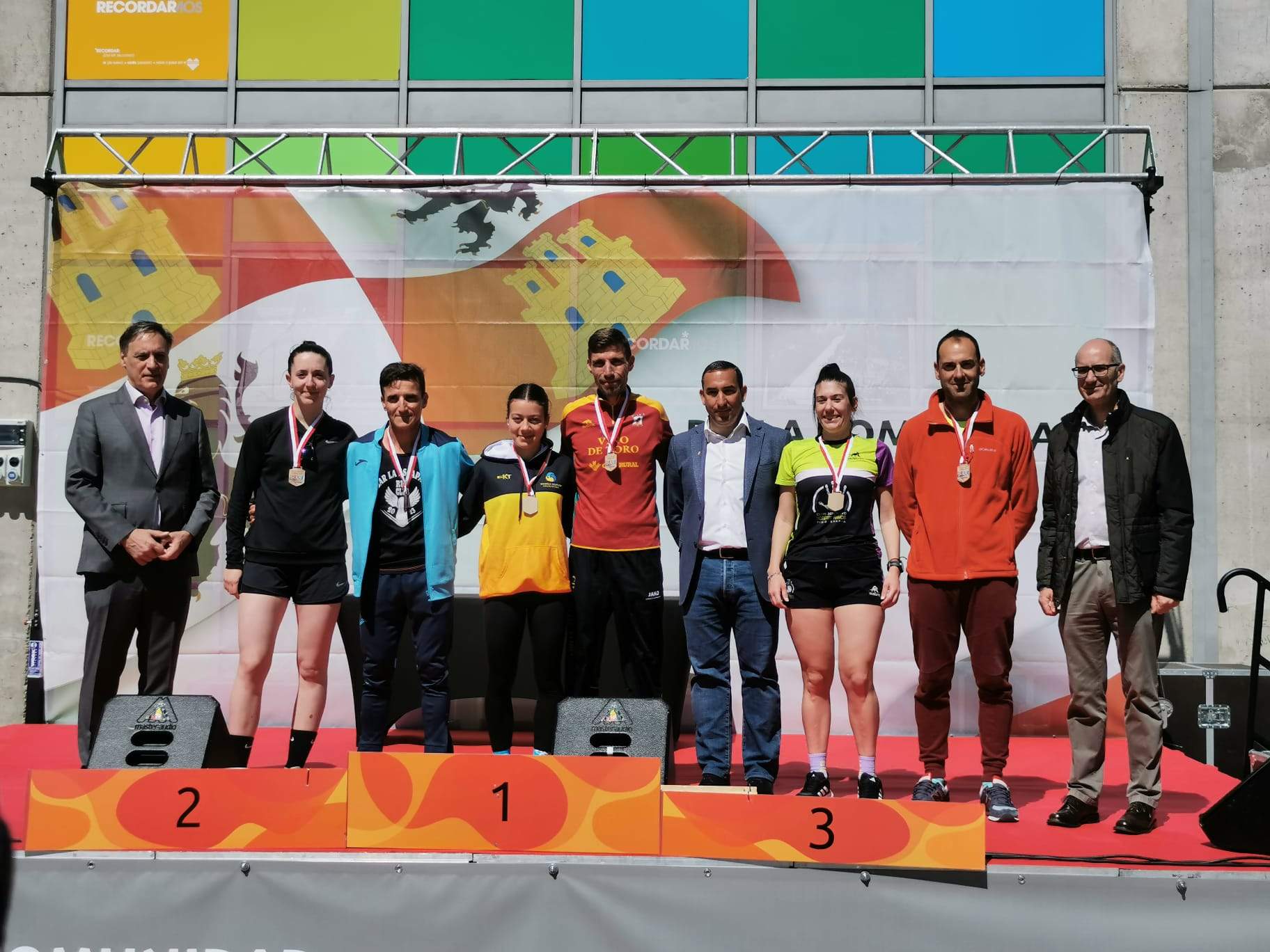 Podio carrera de la Comunidad en Salamanca