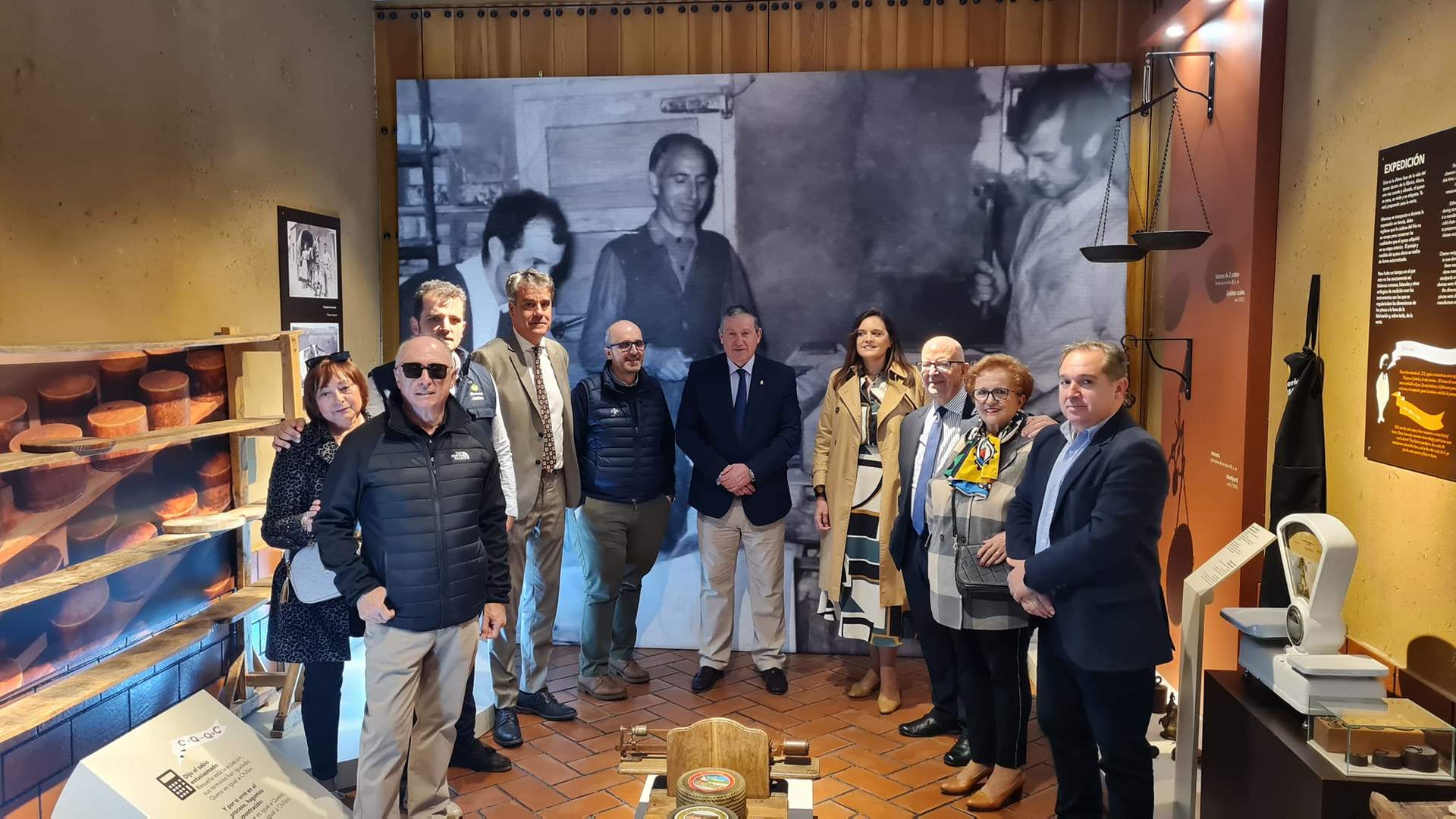 Visita al Museo del Queso Chillón en Toro. Fotografía: Diputación de Zamora
