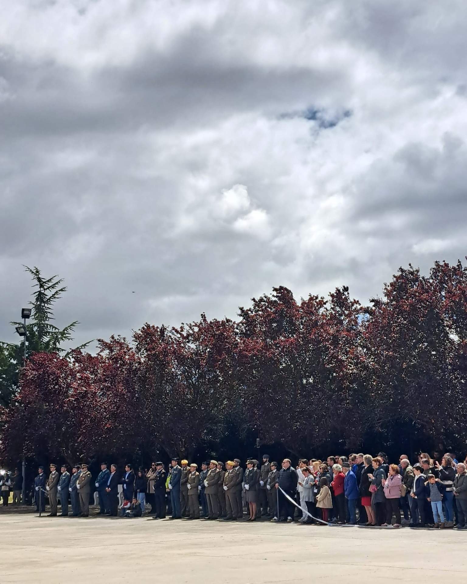 Burganes de Valverde izado de Bandera. IMAGEN CEDIDA