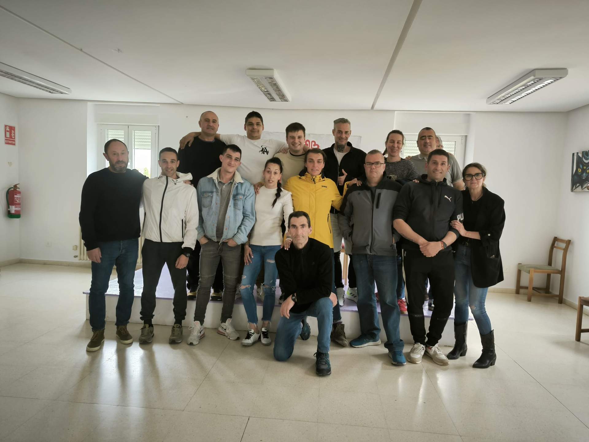 Visita del periodista zamorano Raúl Nieto, autor de La Reseña, a Proyecto Hombre