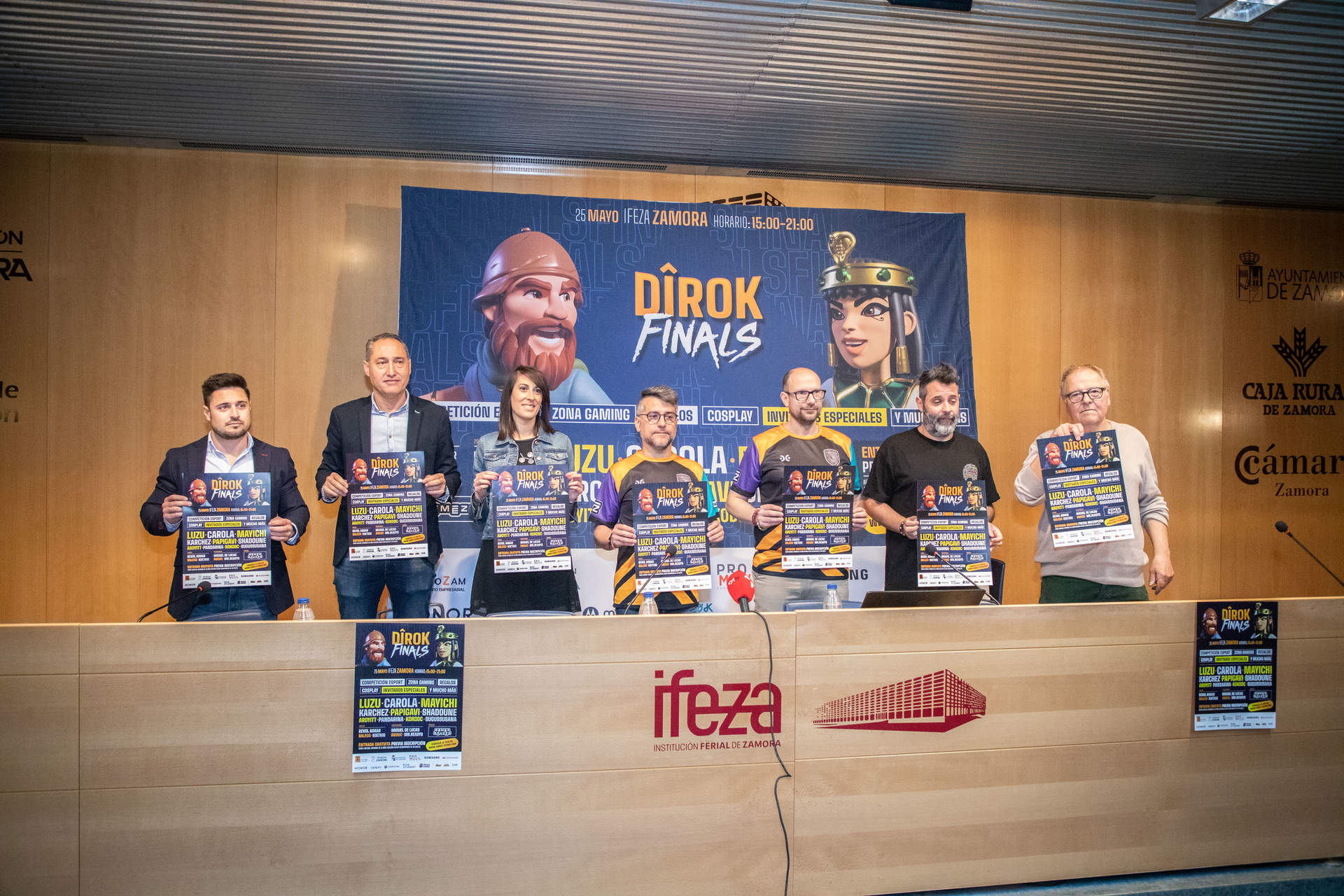 Presentación de Dîrok Finals, el gran evento de eSports que revolucionará la industria del entretenimiento en Zamora