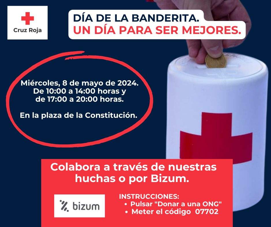 Mesas petitorias por el Día de la Banderita de Cruz Roja en Zamora