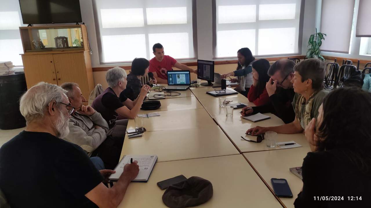 Representantes de los grupos Castilla y León en la Asamblea Federal
