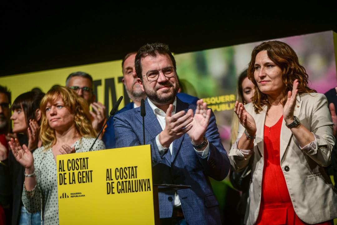 Elecciones catalanas, Pere Aragonés. Fotografía: ERC