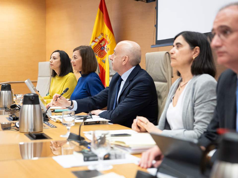Francina Armengol Socias, expresidenta de las Illes Balears y Presidenta del Congreso, comparece en la Comisión de Investigación sobre la adquisición de material sanitario durante la crisis del COVID-19