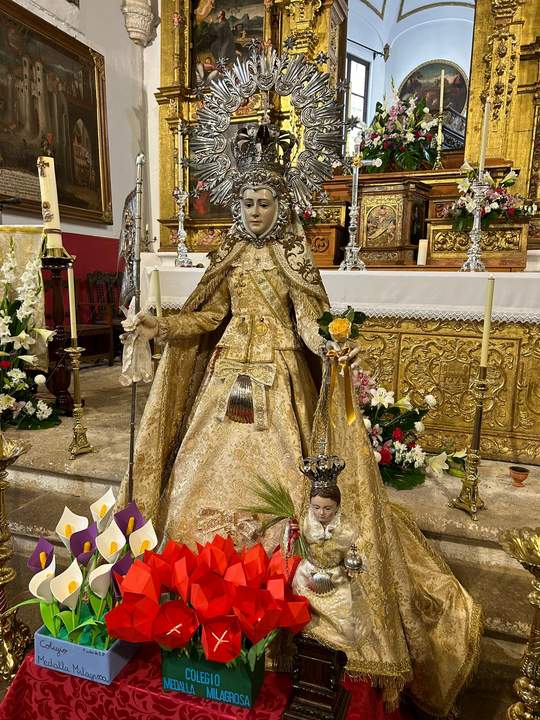 Romería de los escolares de la Medalla Milagrosa. Fotografía: CEDIDA