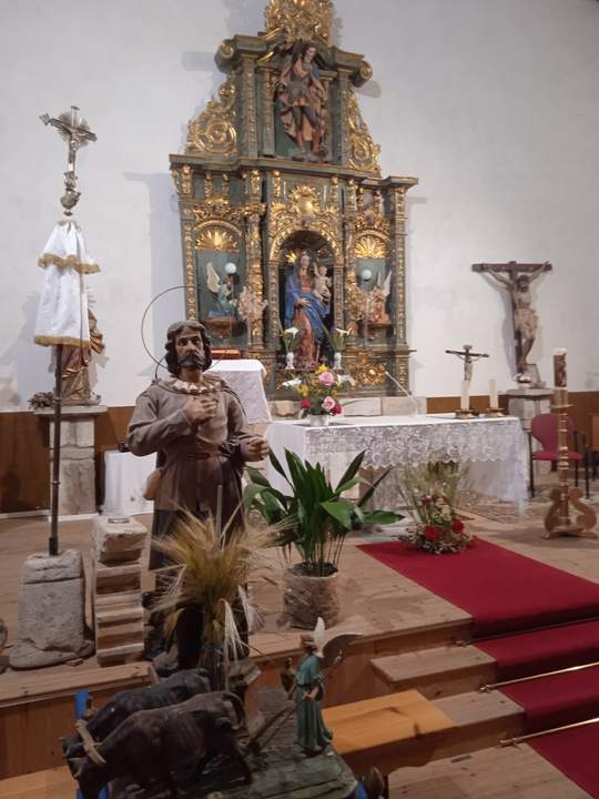Festividad de San Isidro Labrador en Fresno de Sayago. Fotografía: CEDIDA