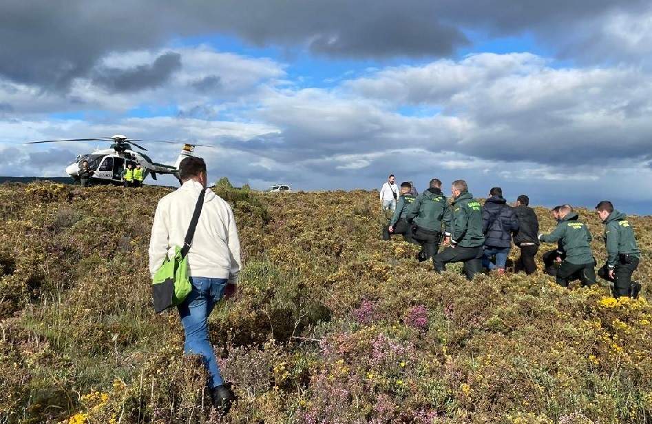 Detención fugado. Fotografía: Guardia Civil