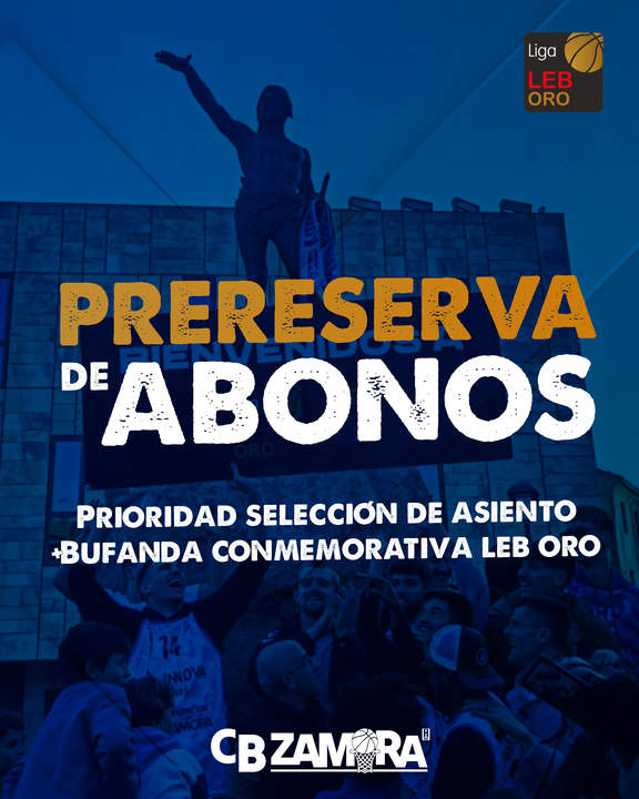 Preserva de abonos CB Zamora Enamora