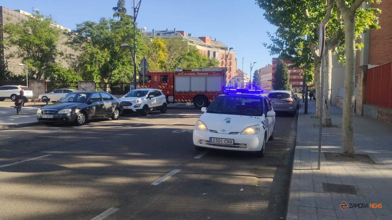 Socavón en la calle Arapiles
