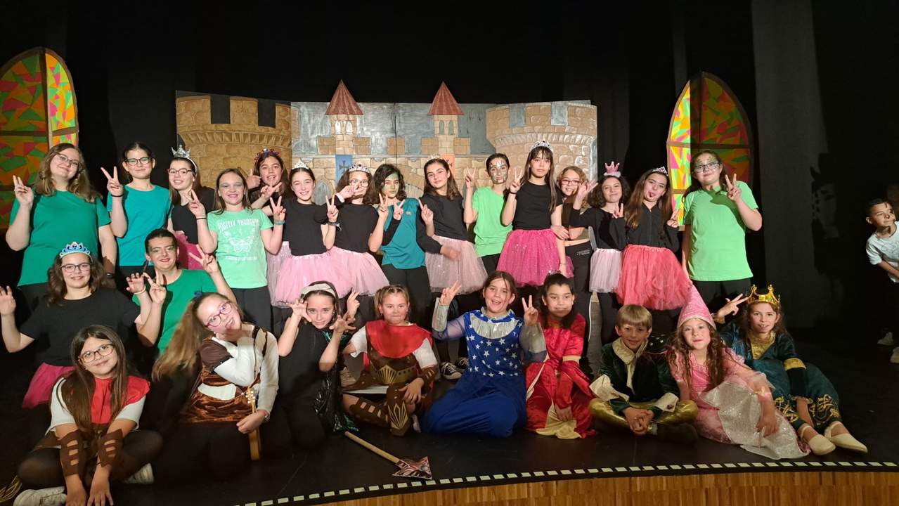 Representación teatral a cargo de los alumnos de Nuestra Señora del Rocío - Amor de Dios. Fotografía: CEDIDA