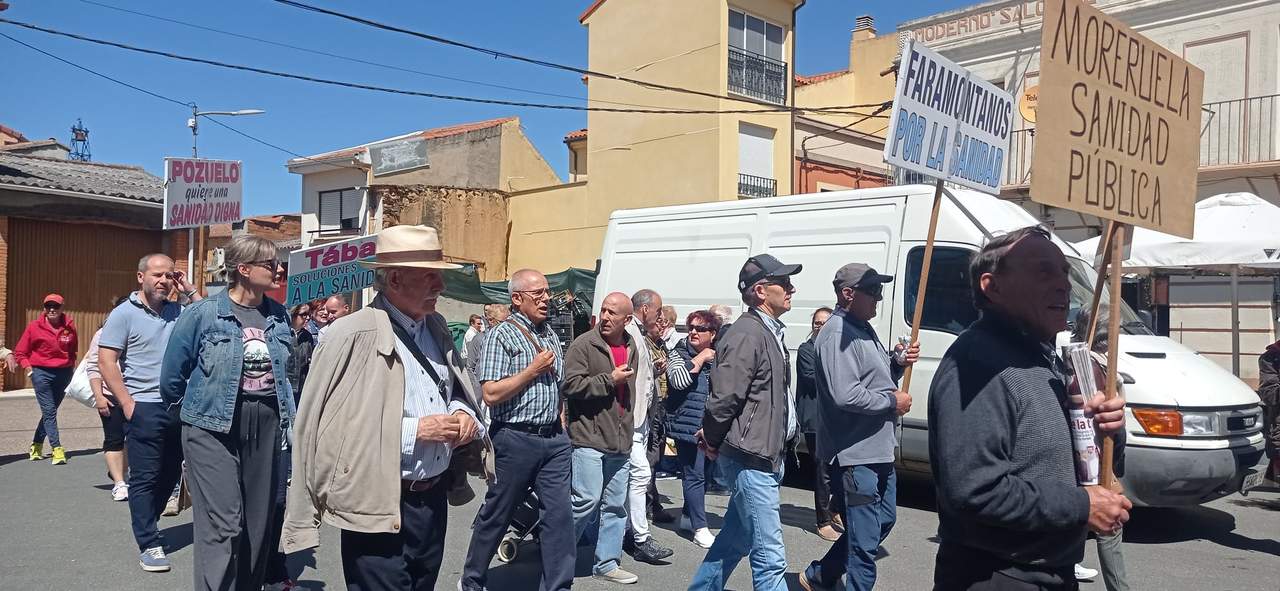 Plataforma por una Sanidad Pública Digna de la Zona Básica de Salud de Tábara. Fotografía: CEDIDA