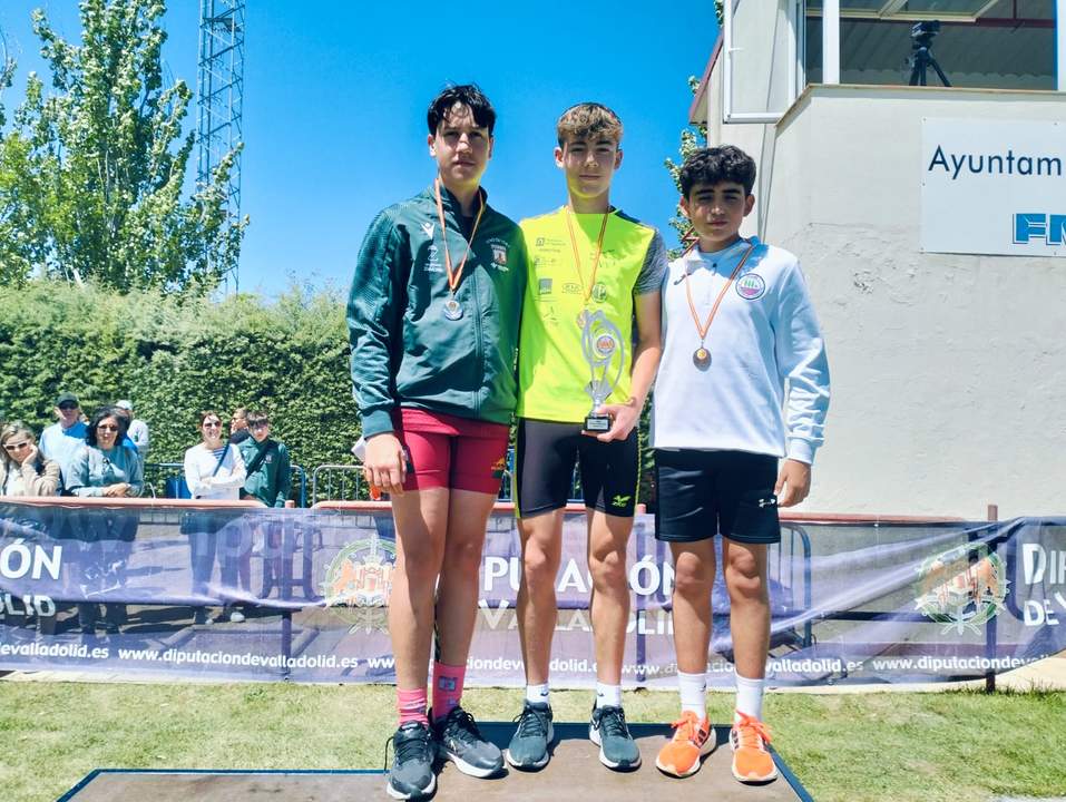 Rodrigo Zarzuelo 2º en el lanzamiento Jabalina, Trofeo Diputacion de Valladolid