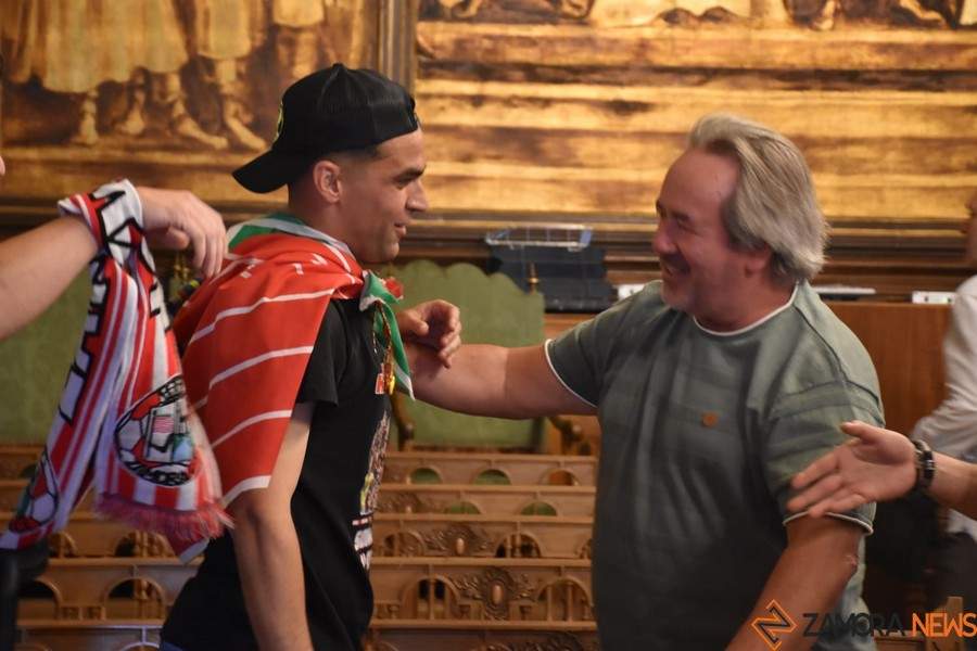 el zamora cf en el Ayuntamiento _2