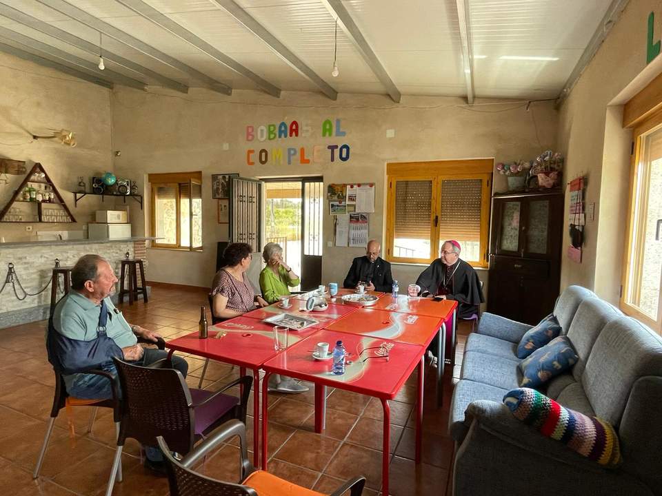 Visita pastoral del obispo de Zamora a Figueruela de Sayago. Fotografía: Diócesis de Zamora
