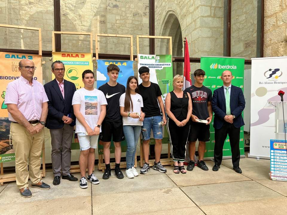 Alumnos del IES Poeta Claudio. FRAH, Iberdrola y Junta de CYL