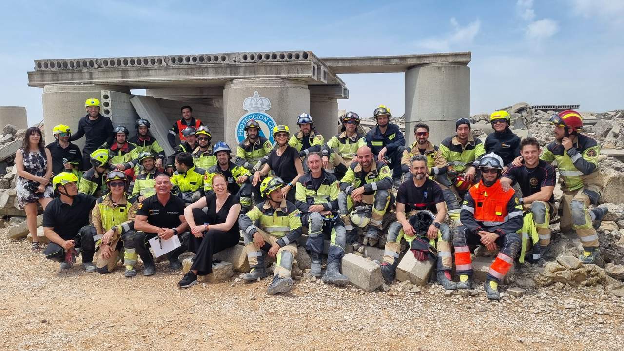 Curso sobre técnicas de intervención en rescate y salvamento