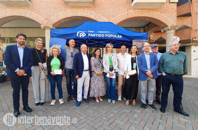 José María Barrios en un acto de campaña del PP de Zamora de cara a las elecciones europeas. Fotografía: INTERBENAVENTE