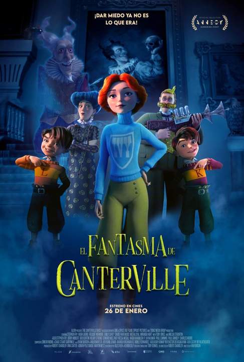 Cartel de la película "El fantasma de Canterville". FILMAFFINITY