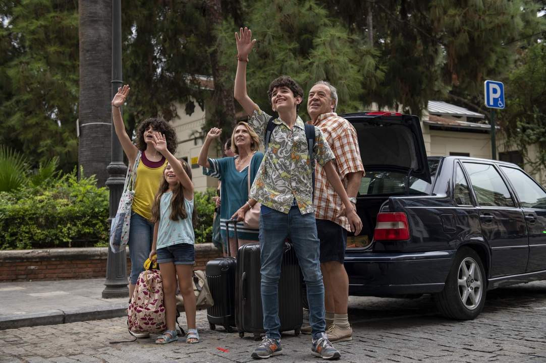 Fotograma de la película "¡Vaya vacaciones!". FILMAFFINITY
