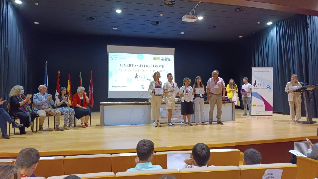 Entrega de premios del II Certamen Retos Women Engineers