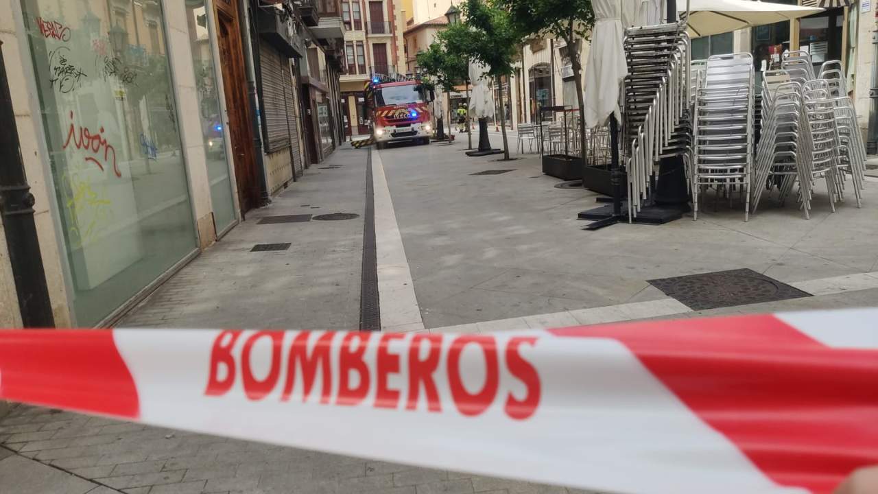 bomberos y mantas zamoranas