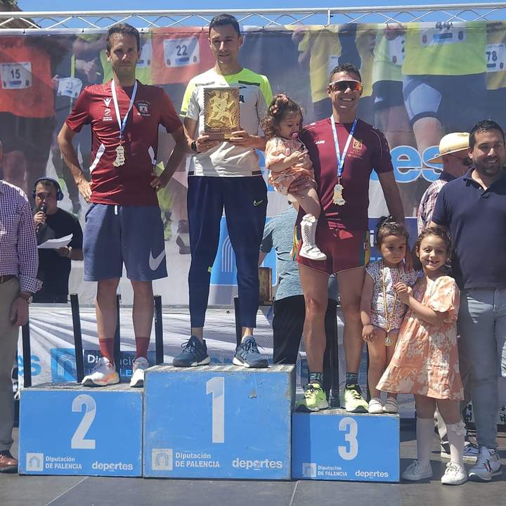 Podio M35 Carrera Leguas Palencia