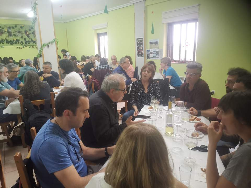 Celebración del VI Congreso Ibérico de Ecología del Paisaje con el concejal de Turismo del Ayuntamiento de Zamora, Christop Strieder. Fotografía: CEDIDA