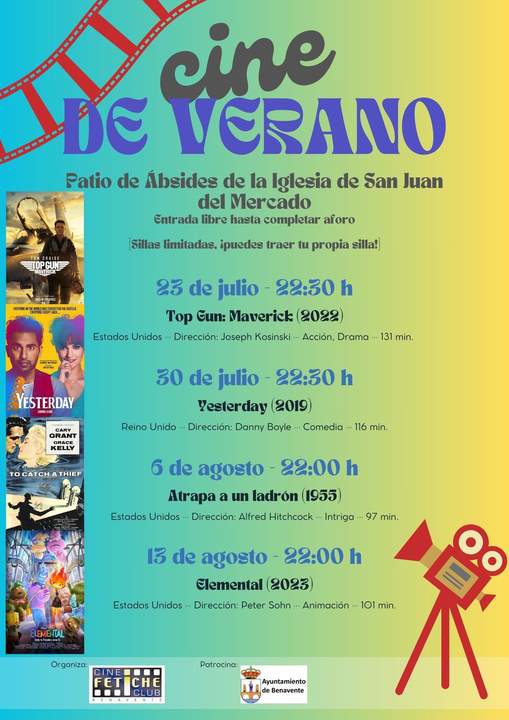 Cartel Cine de Verano 2024