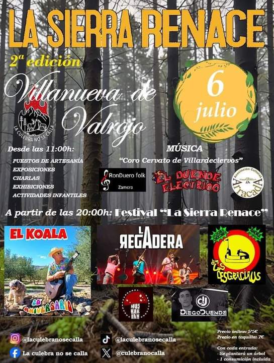 cartel La Sierra Renace