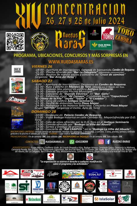 ruedas raras toro
