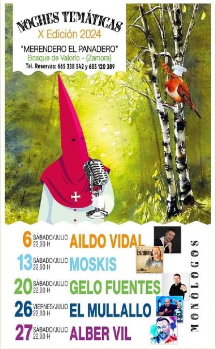 Noches Temáticas Valorio 2024