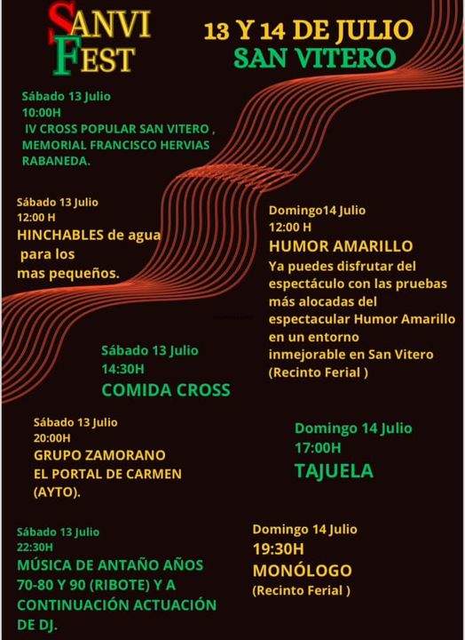 Fiestas San Vitero 2024